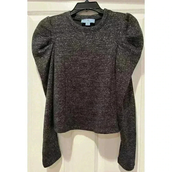 CeCe Tops - Cece Sweater Dramatic Sleeves Small Festive Wedding Guest